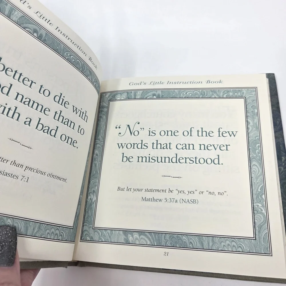 God's Little Instruction Book I & II Special Gift Editions‎ Hardcover Set of 2